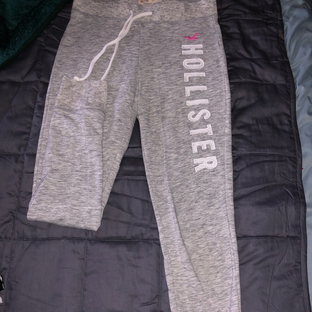 Light Grey Hollister Sweatpants